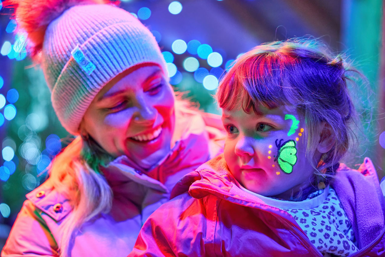 Winter Forest Lights