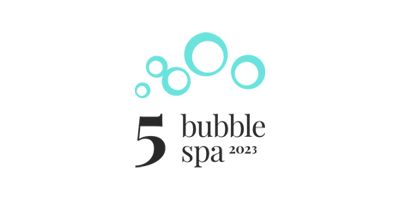 5 bubble spa 2023 logo.