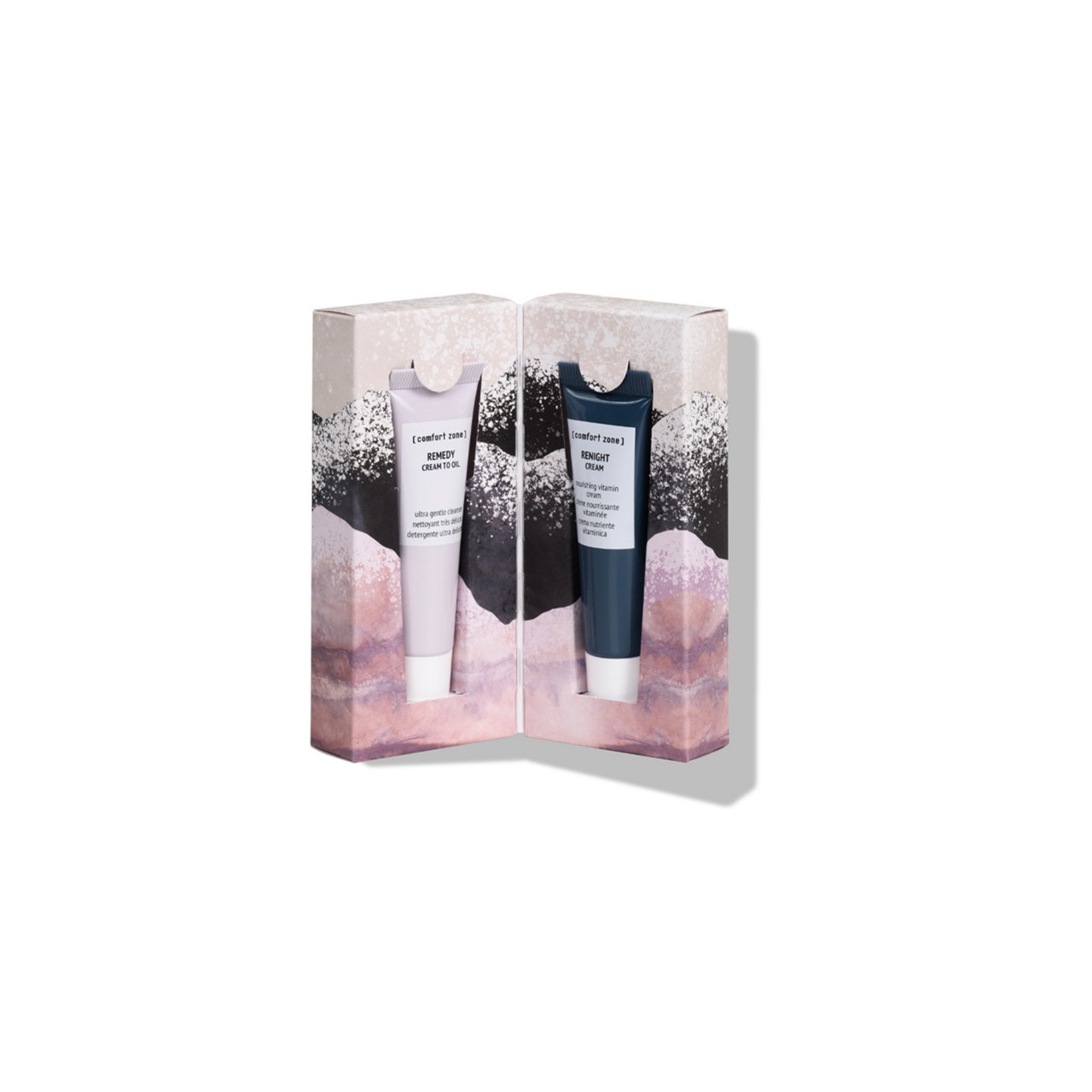 [ comfort zone ] Cleanse & Nourish skincare gift set