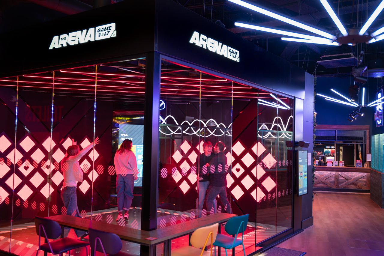 The arena cube. 