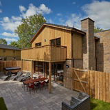 The exterior of an Exclusive Lodge.