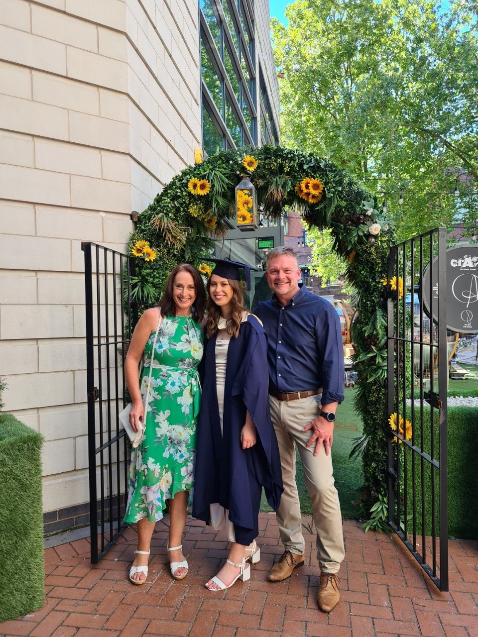 Elliot diving to make a football save