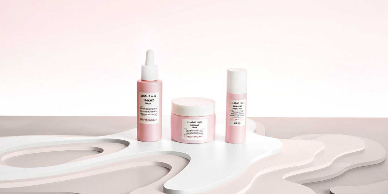 [ comfort zone ] products against a bare background.