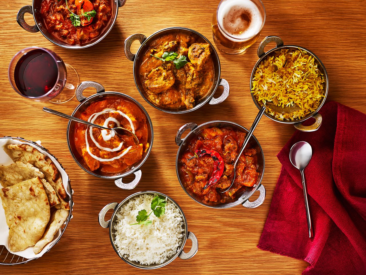 Rajinda Pradesh Curry and Rice Selection
