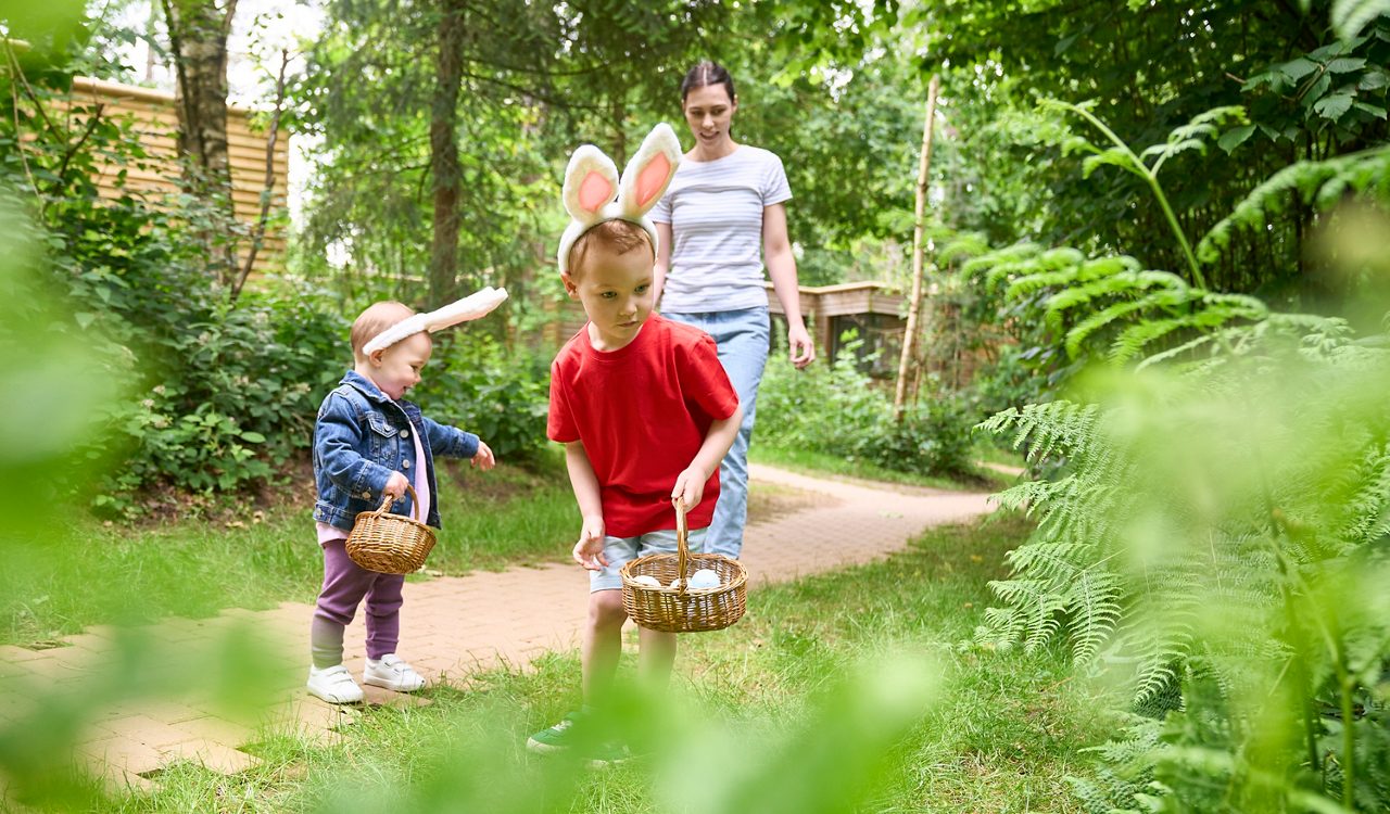 Toddler on his scooter.