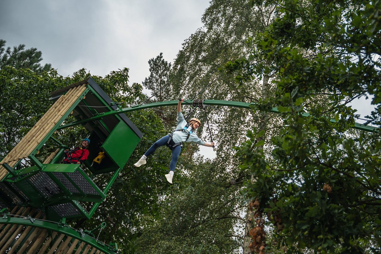 Treetop glider