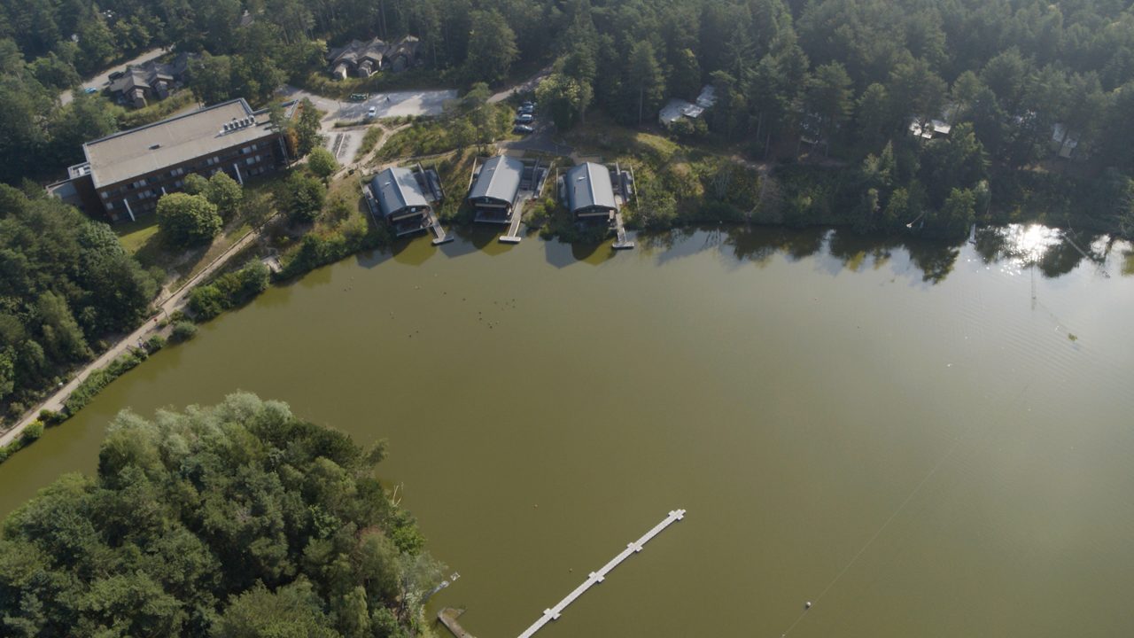 WATERSIDE LODGES DRONE EF 1