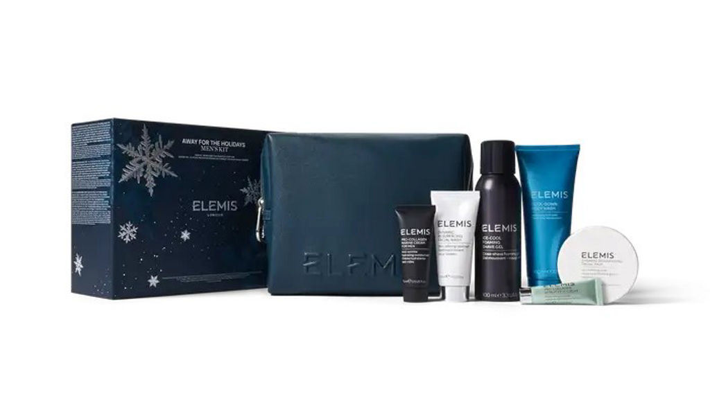 ELEMIS AWAY FOR THE HOLIDAYS MEN'S KIT TRAVEL SKINCARE FAVOURITES FOR HIM