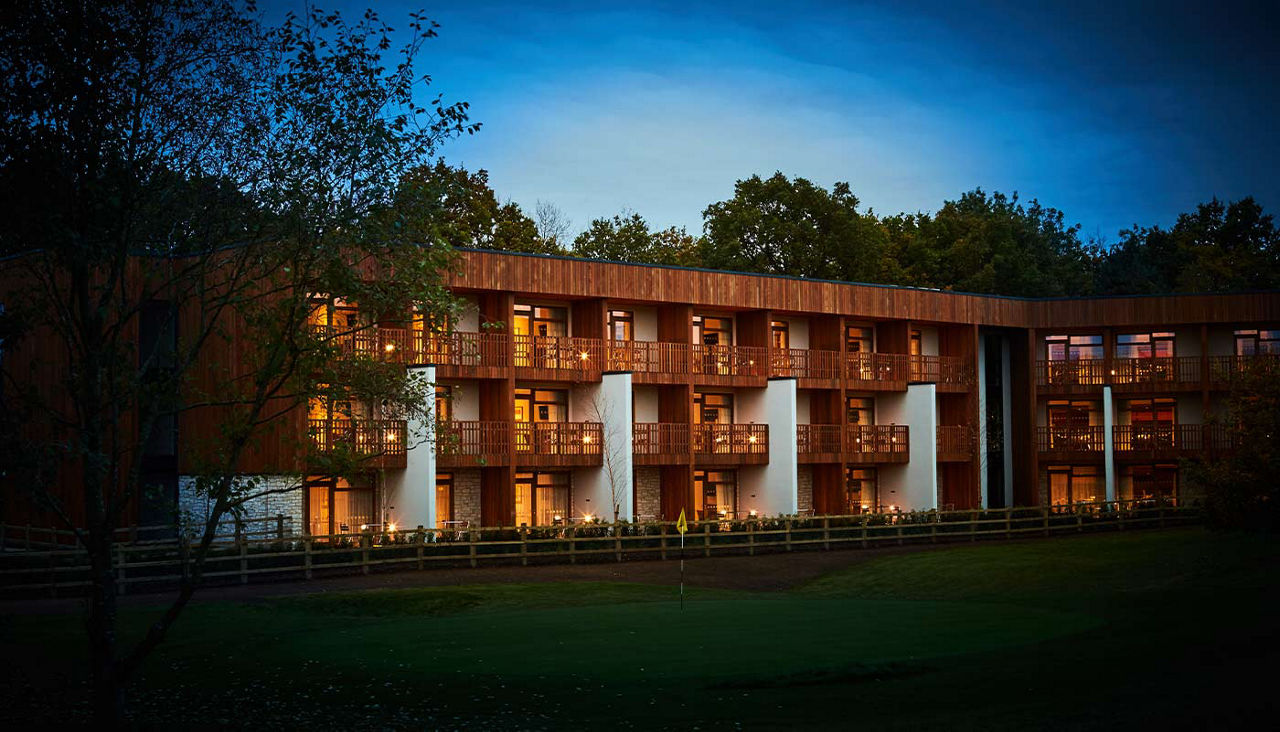 Hotel at Woburn Forest.