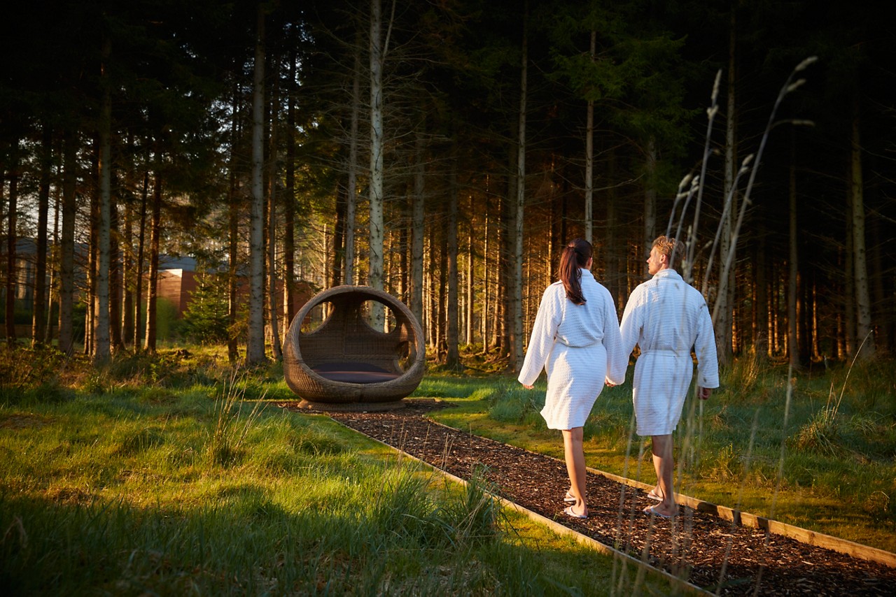 couple walking hand in hand