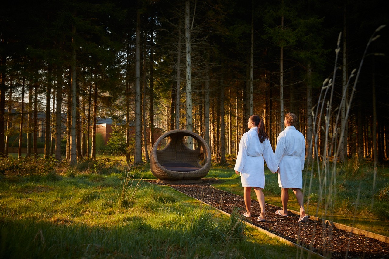 couple walking hand in hand