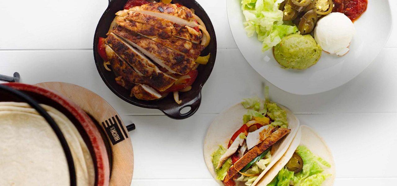 Plates of food at Huck's Diner