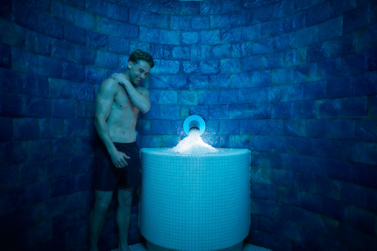 man in the ice cave 