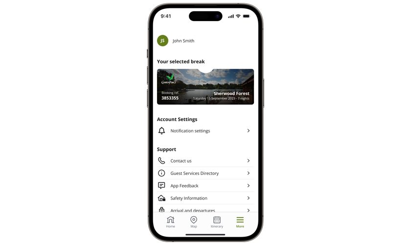 center parcs app
